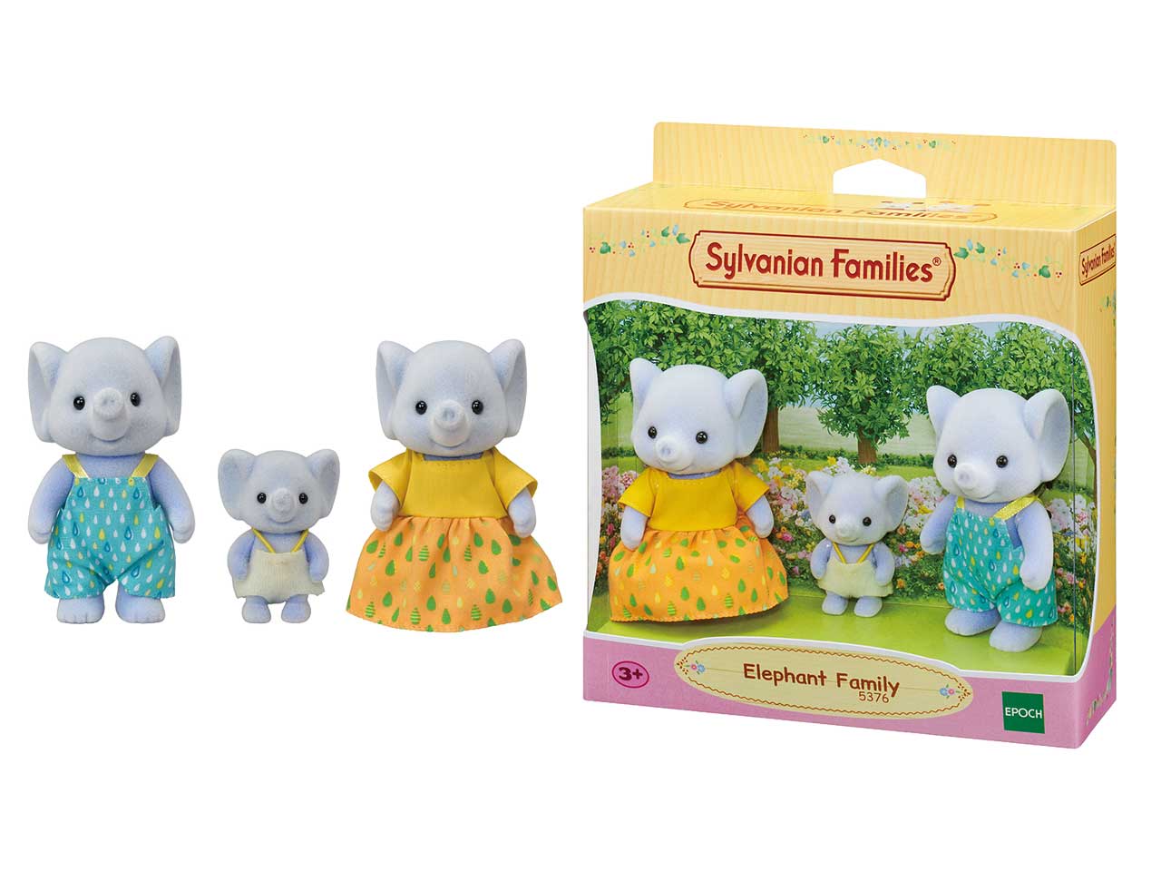 Sylvanian families fam. elefante 5376