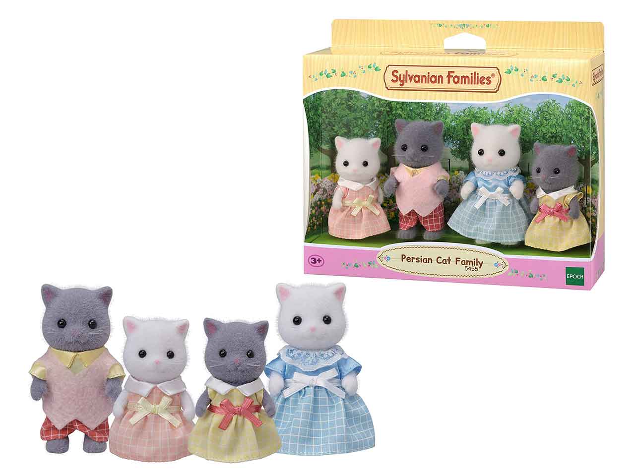 Sylvanian families fam.gatto persiano 5455