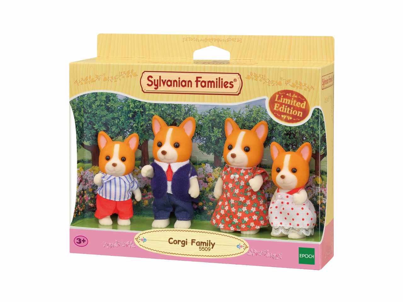 Sylvanian families famiglia corgi 05509