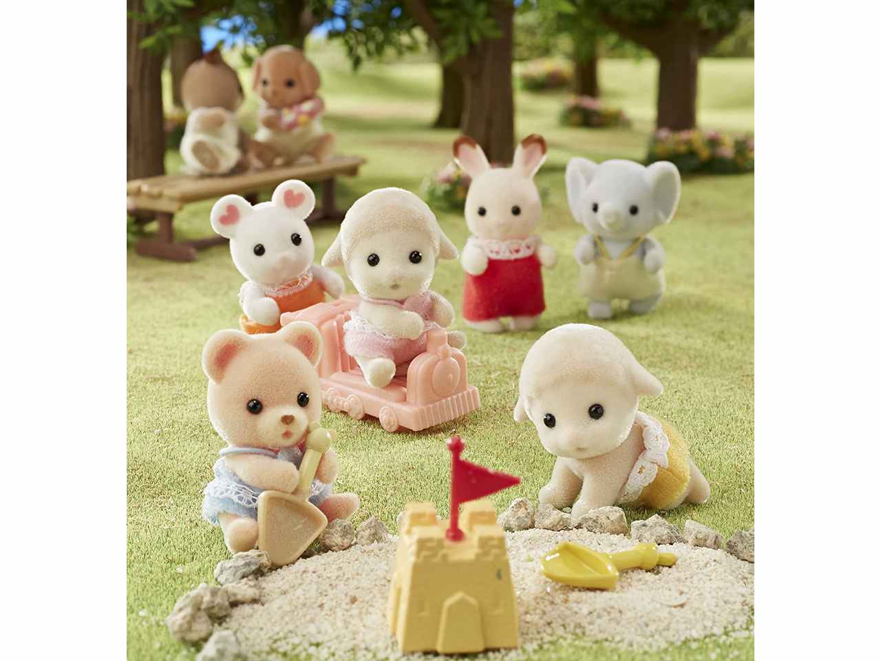 Sylvanian families sheep twins 05621