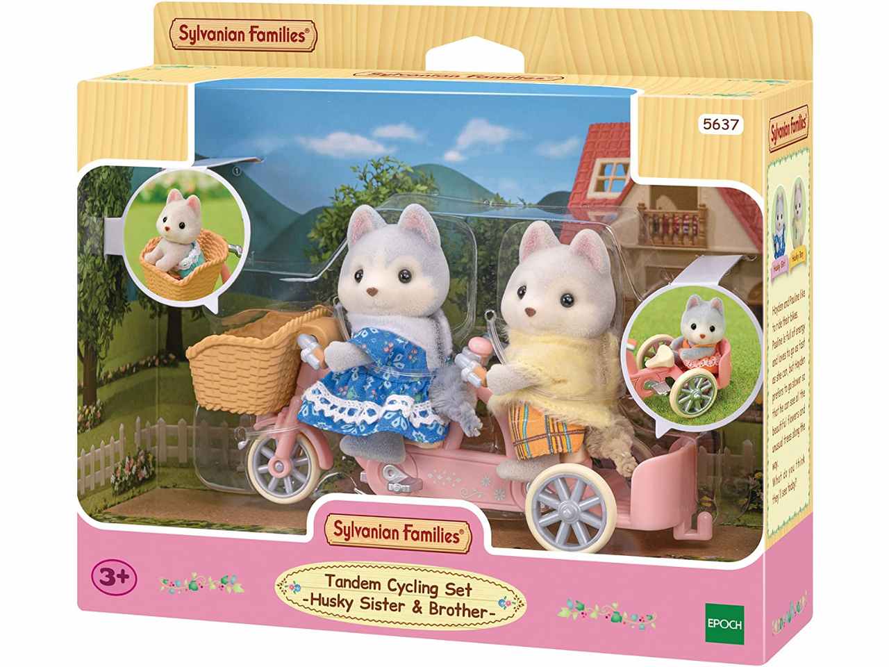 Sylvanian families husky sister 05637