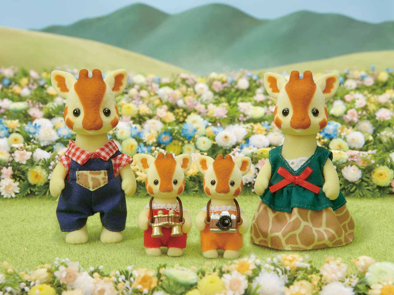Sylvanian families giraffe family 05639