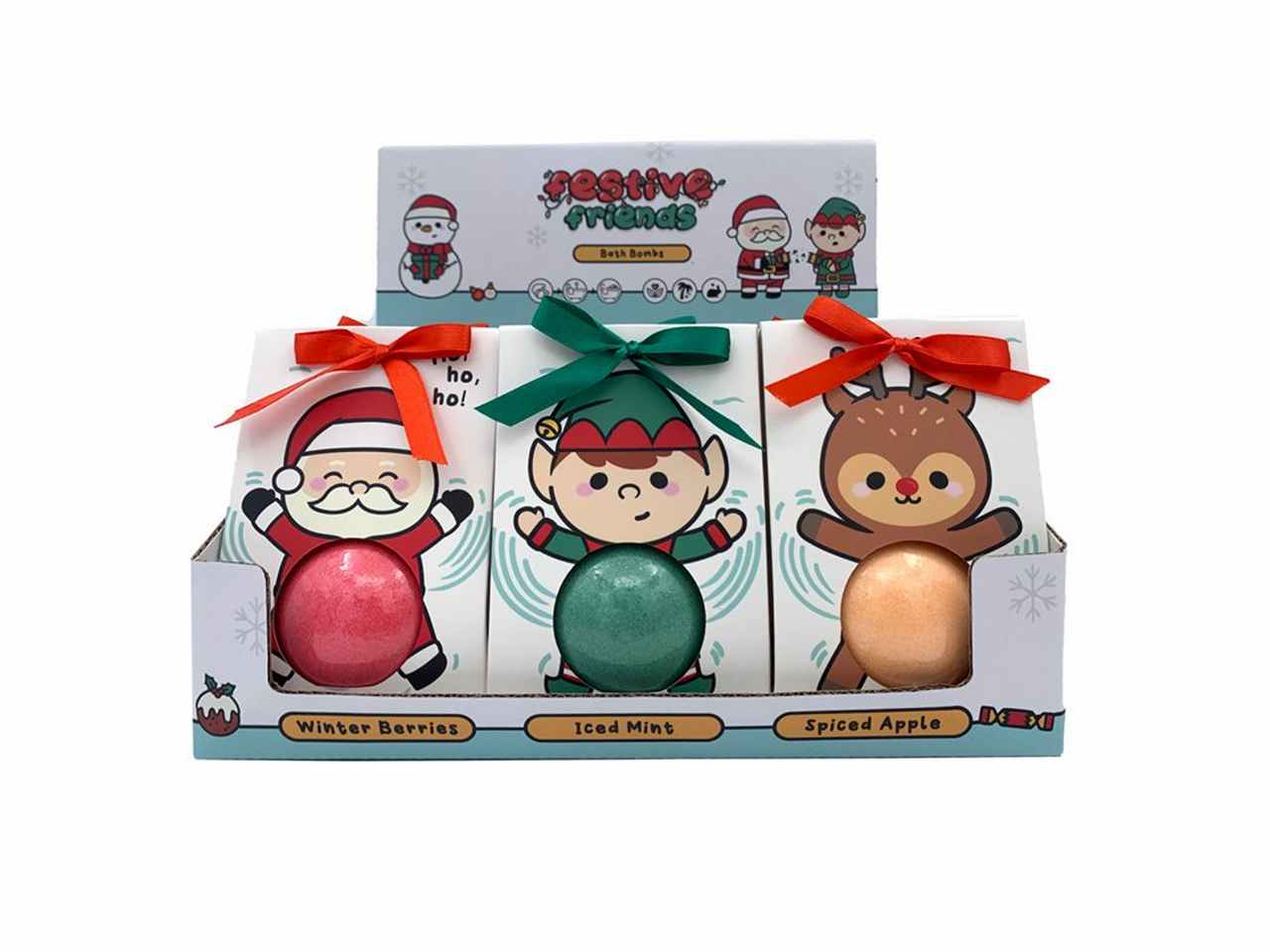 Confezione regalo amici del natale