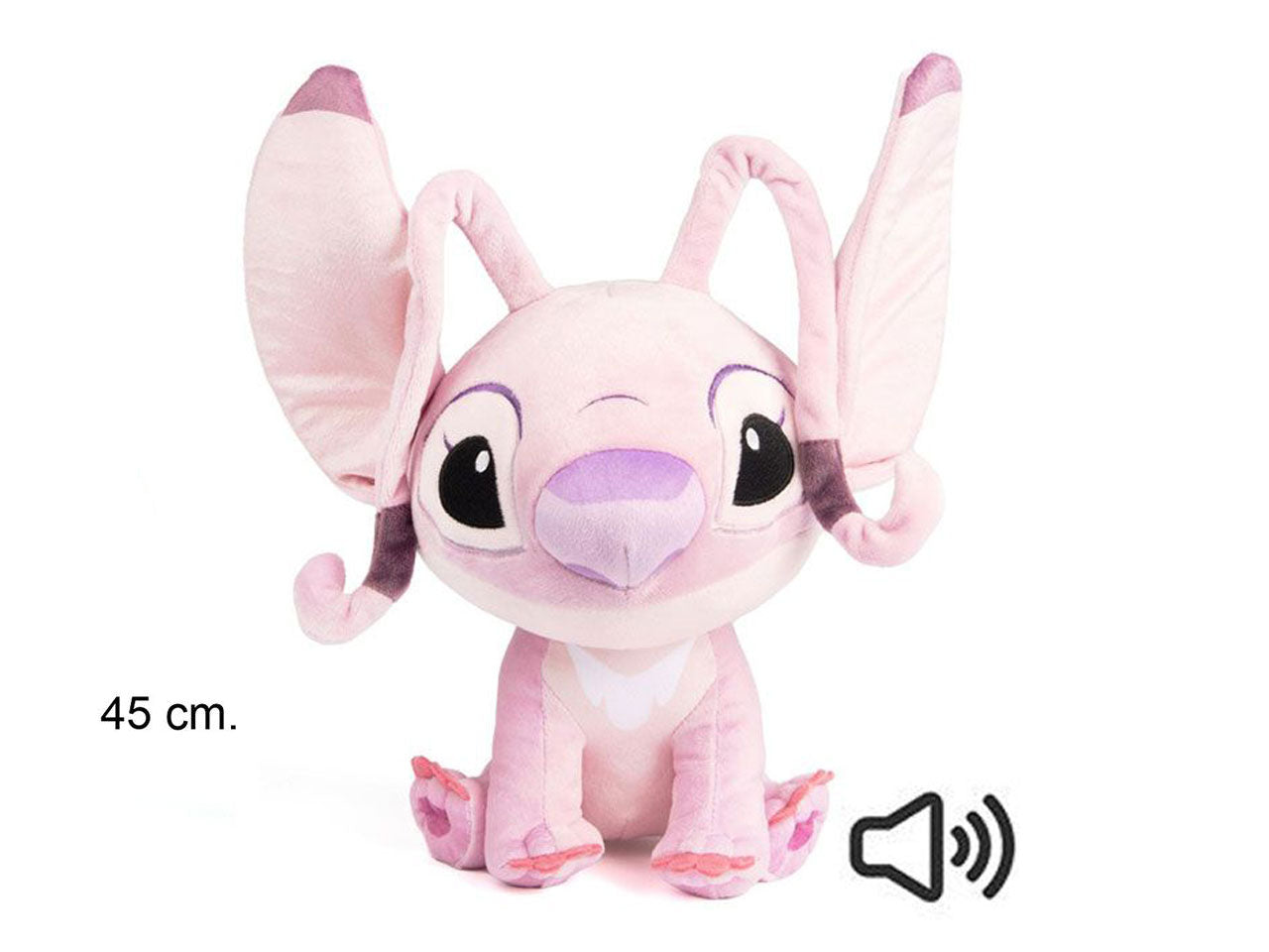 Stitch peluche 45cm sonoro