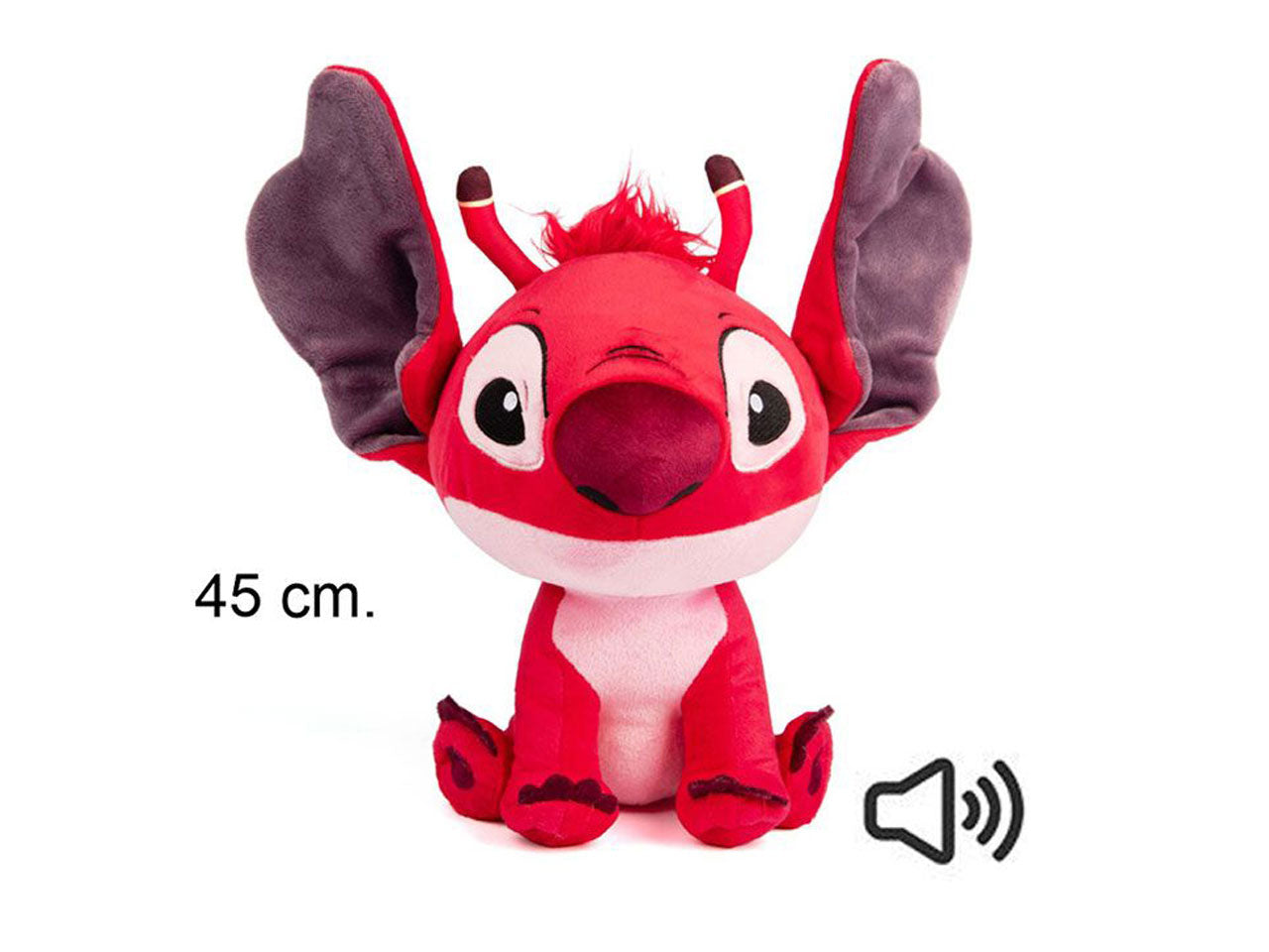 Stitch peluche 45cm sonoro