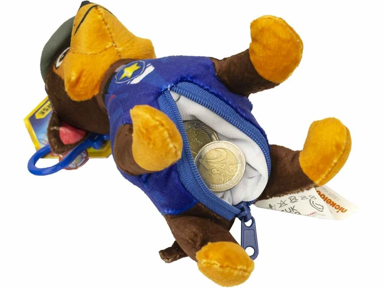 Peluche paw patrol con p.chiavi 18cm