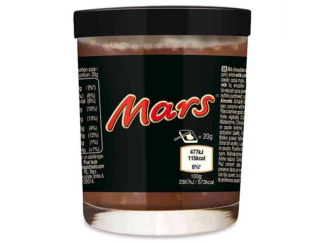 Mars crema spalmabile 200gr pev229