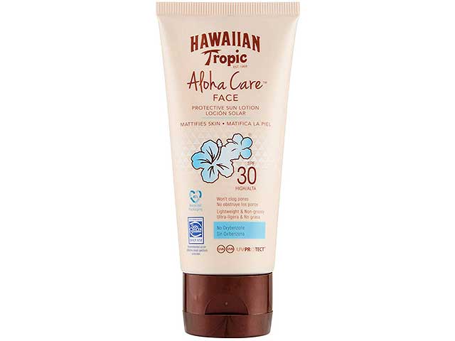 Aloha lozione solare viso 90ml sfp30