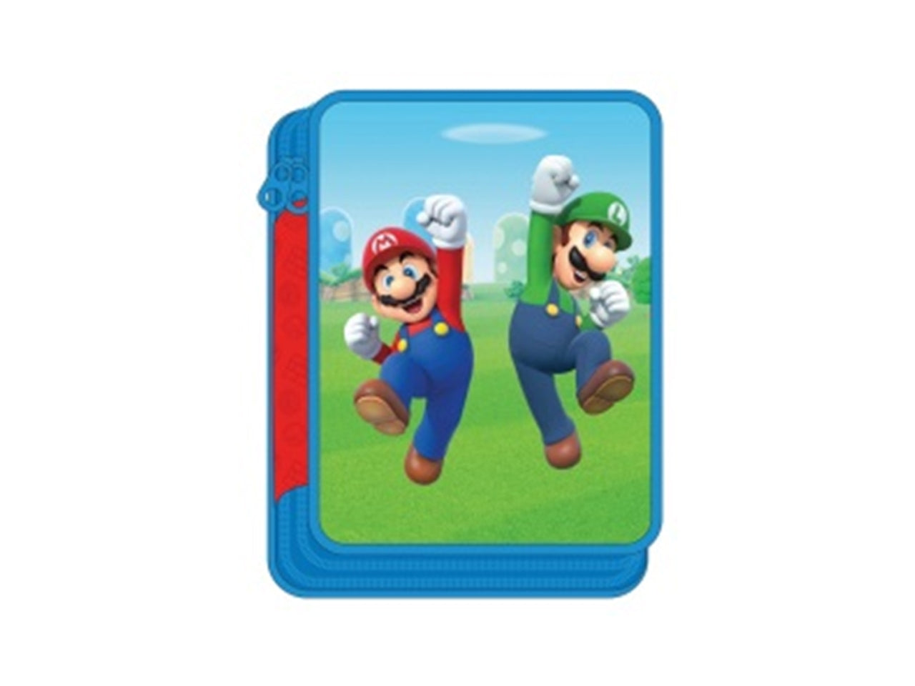 Super mario astuccio con doppia cerniera