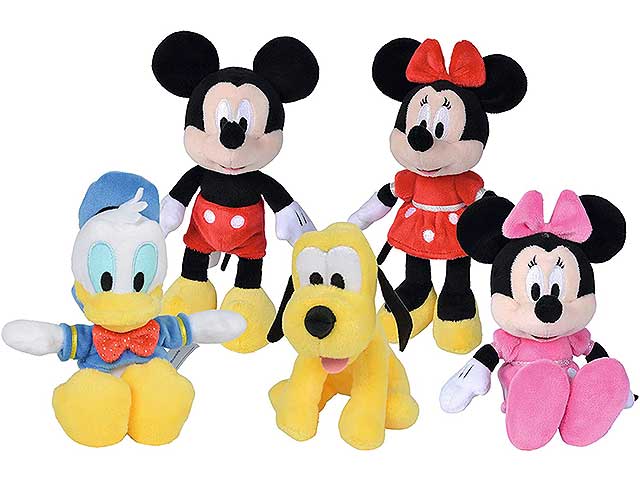 mickey mouse personaggi 25cm 6315874845