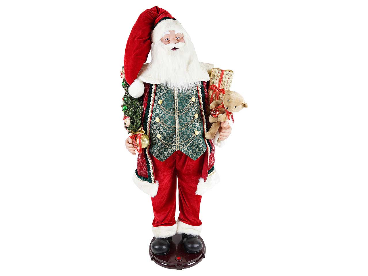 Babbo natale danzante 65x55x155cm210927