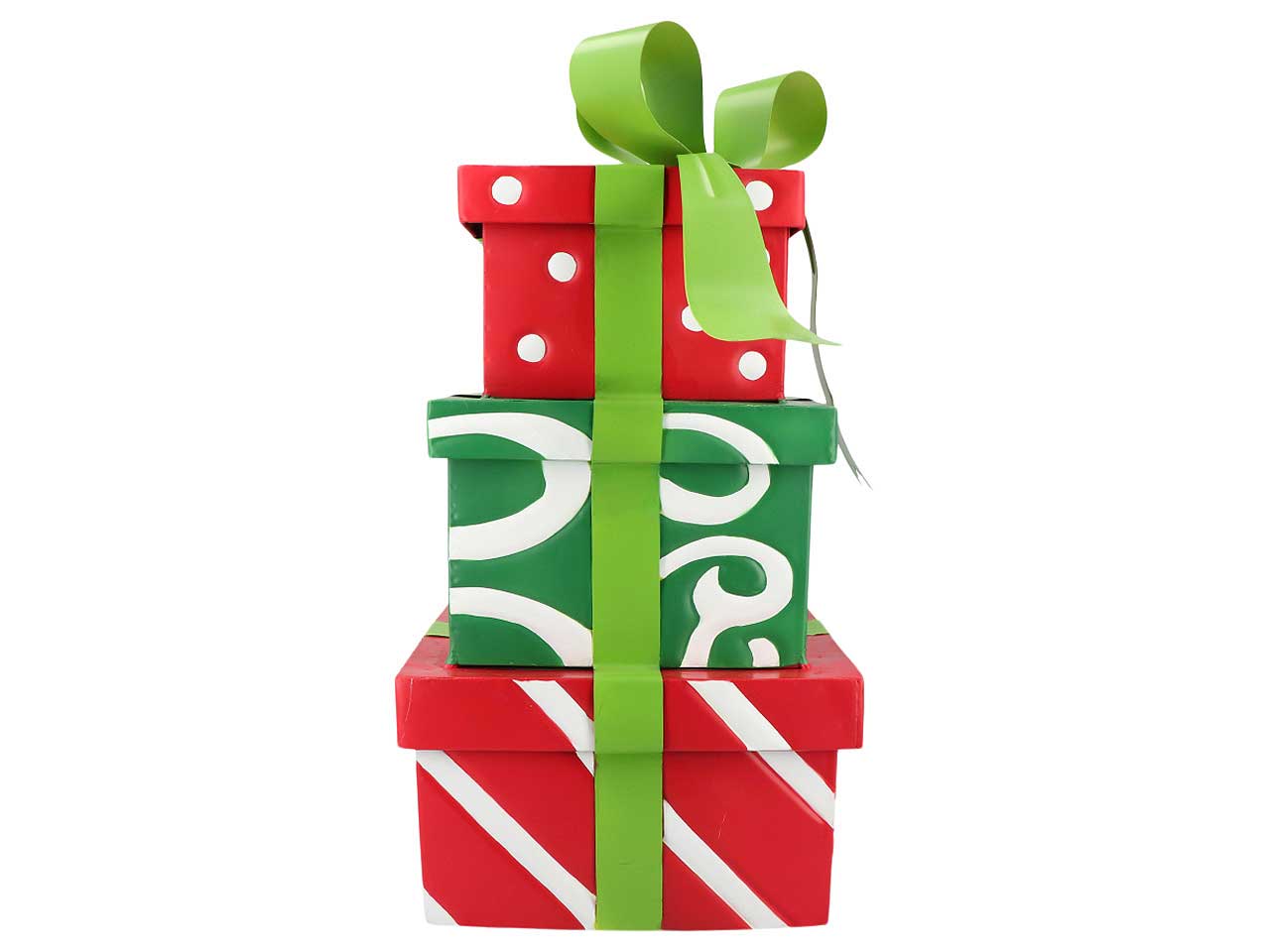 Pacco regalo multicolor 25x25x50cm 215328