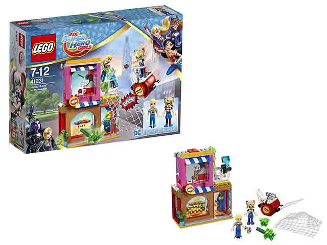 Lego super hero harley quinn 41231