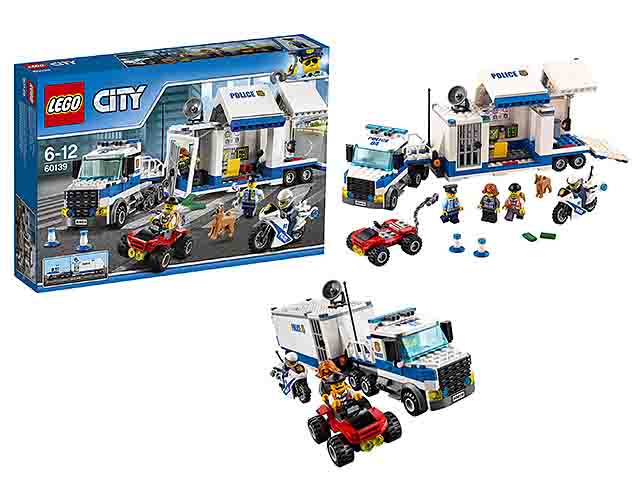 Lego city centro di comando mobile60139