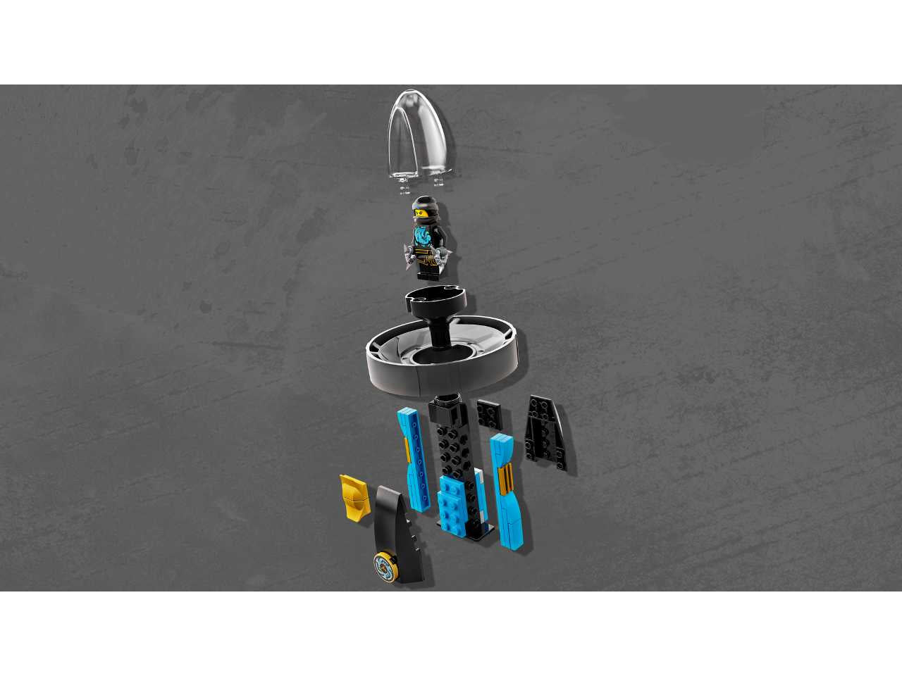 Lego ninjago nya - maestro di spinjitzu - 70634.