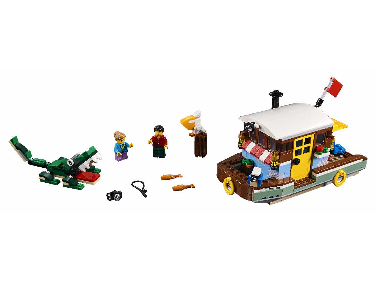 Lego creator casa galleggiante - 31093.