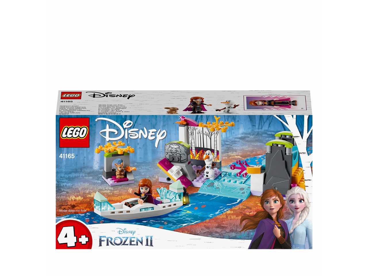lego disney frozen spedizione sulla canoa di anna.