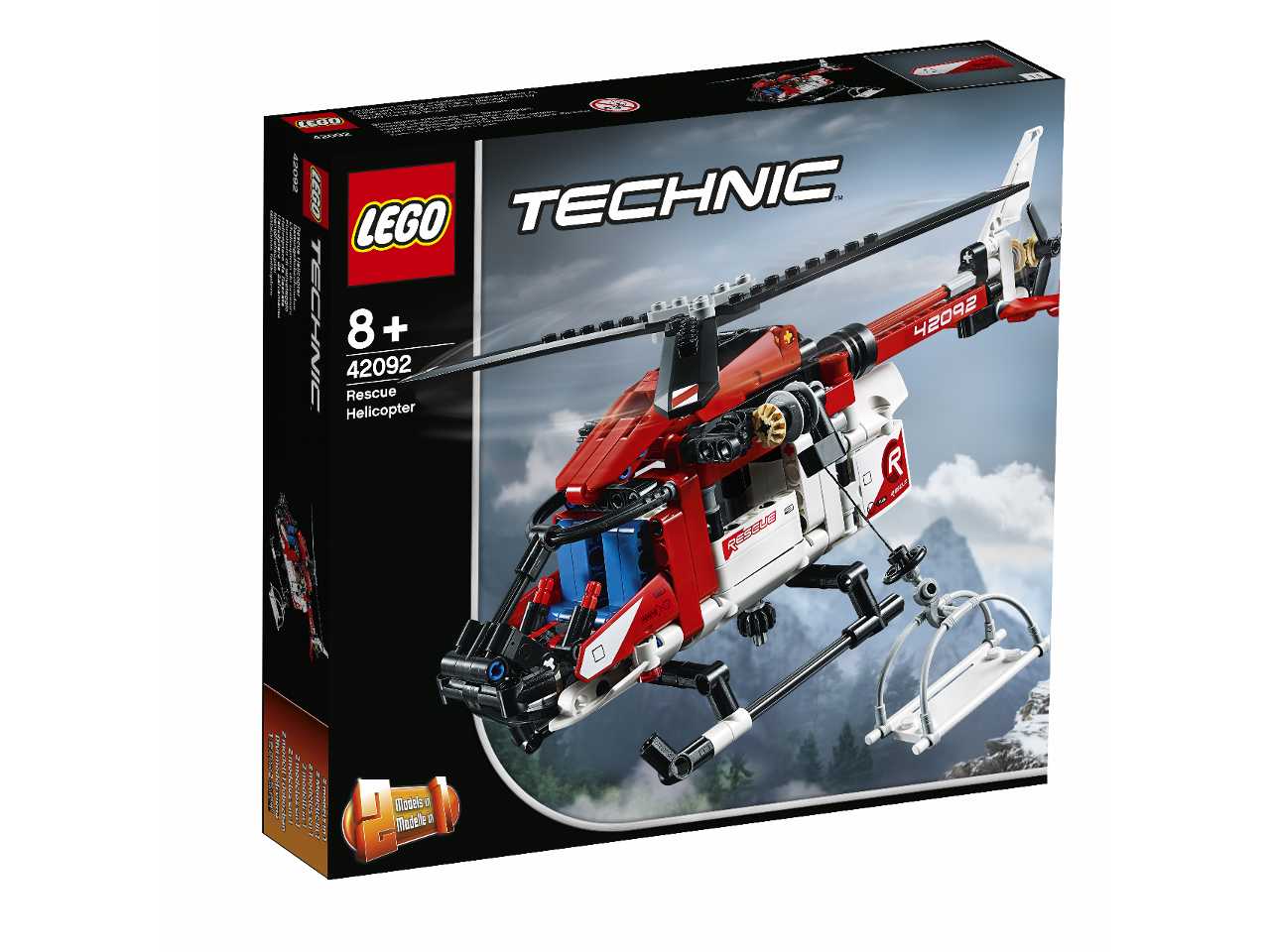 lego technic elicottero di salvataggio.