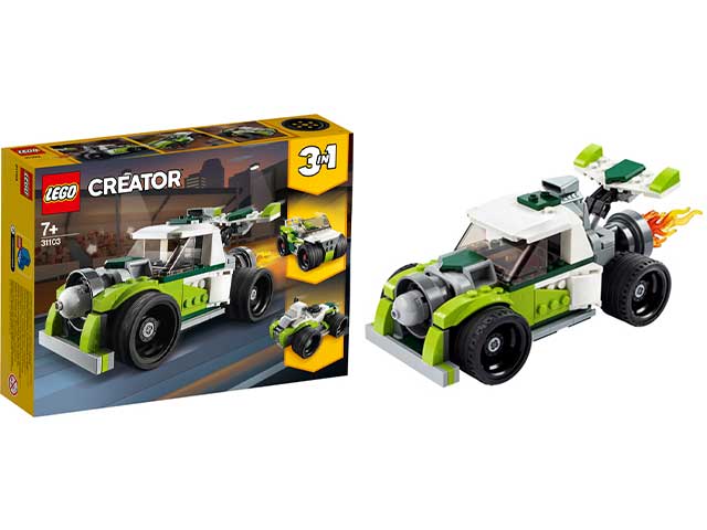 lego creator razzo bolide 31103