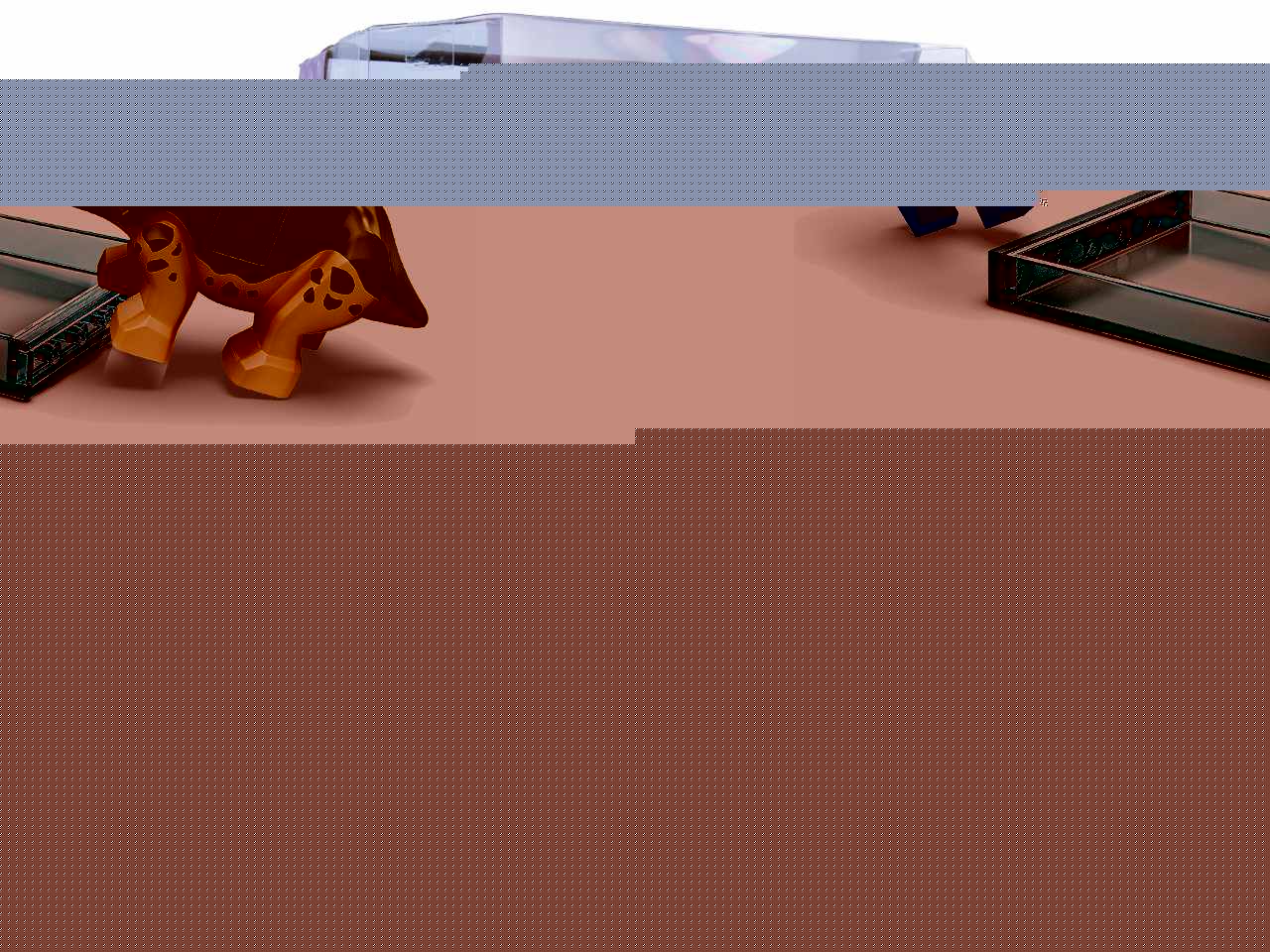 Lego jurassic world il laboratorio del dottor wu: fuga dei baby dinosauri.