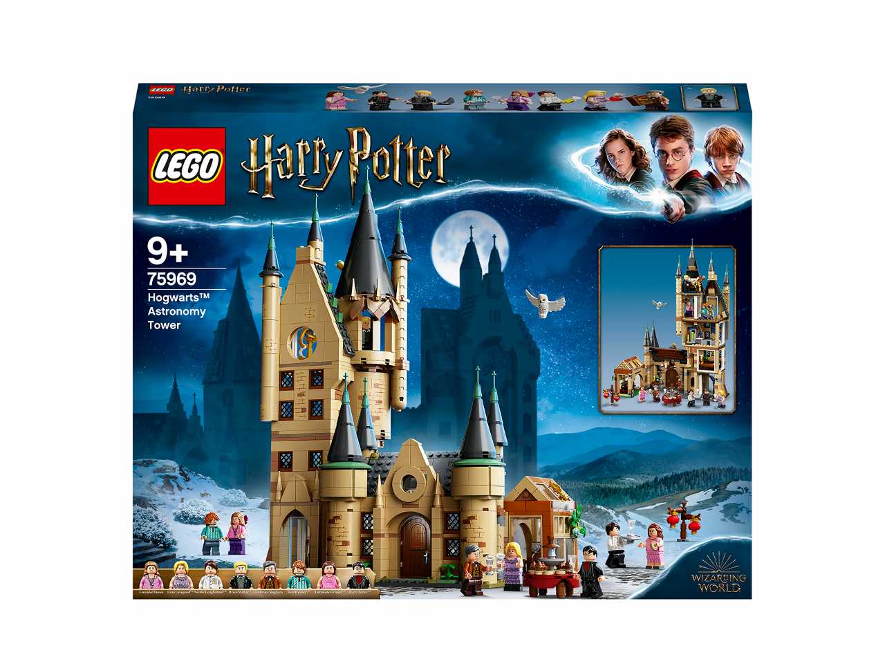 lego harry potter torre di astronomia di hogwarts.