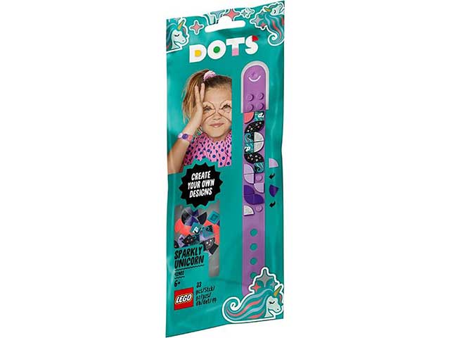 lego dots braccial.unicorno scint.41902