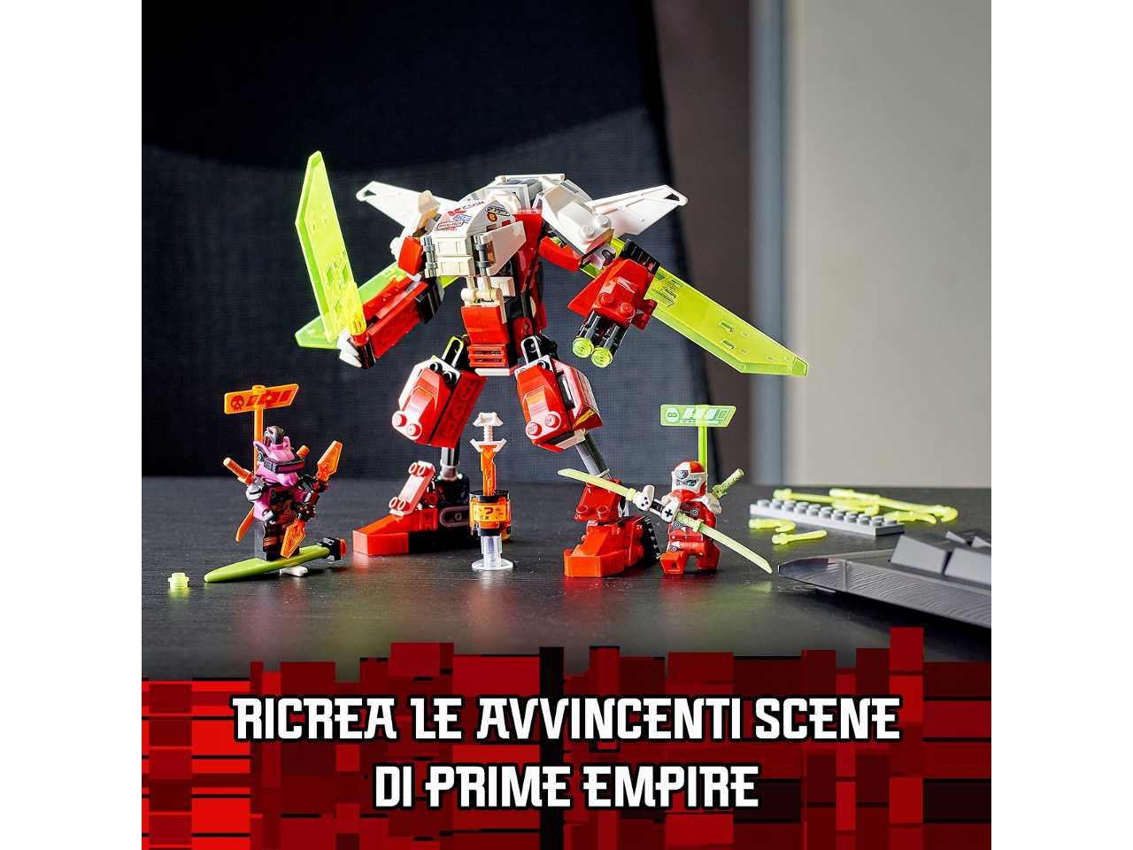 lego ninjago il mech-jet di kai.
