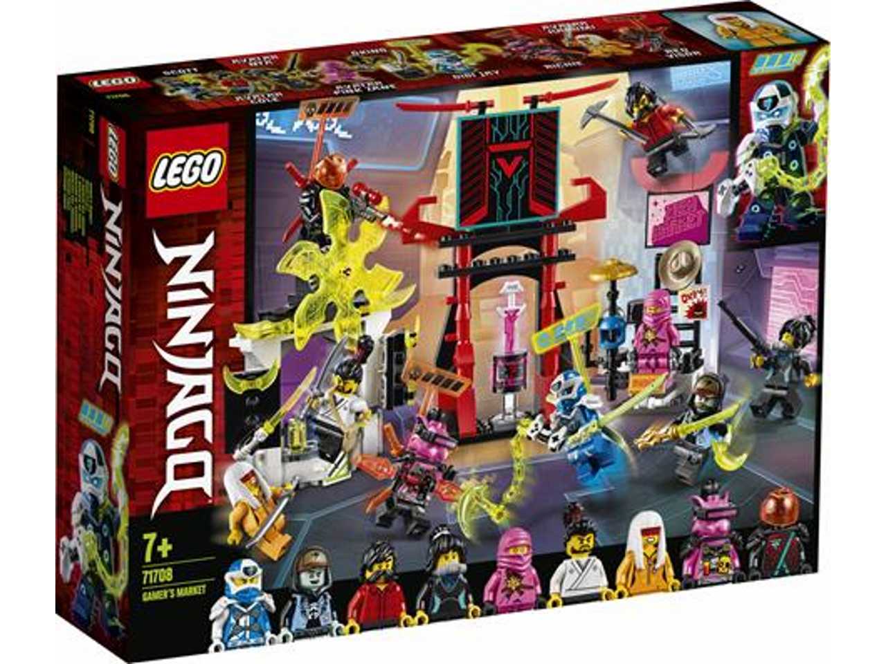 lego ninjago il mercato dei ninja gamers.