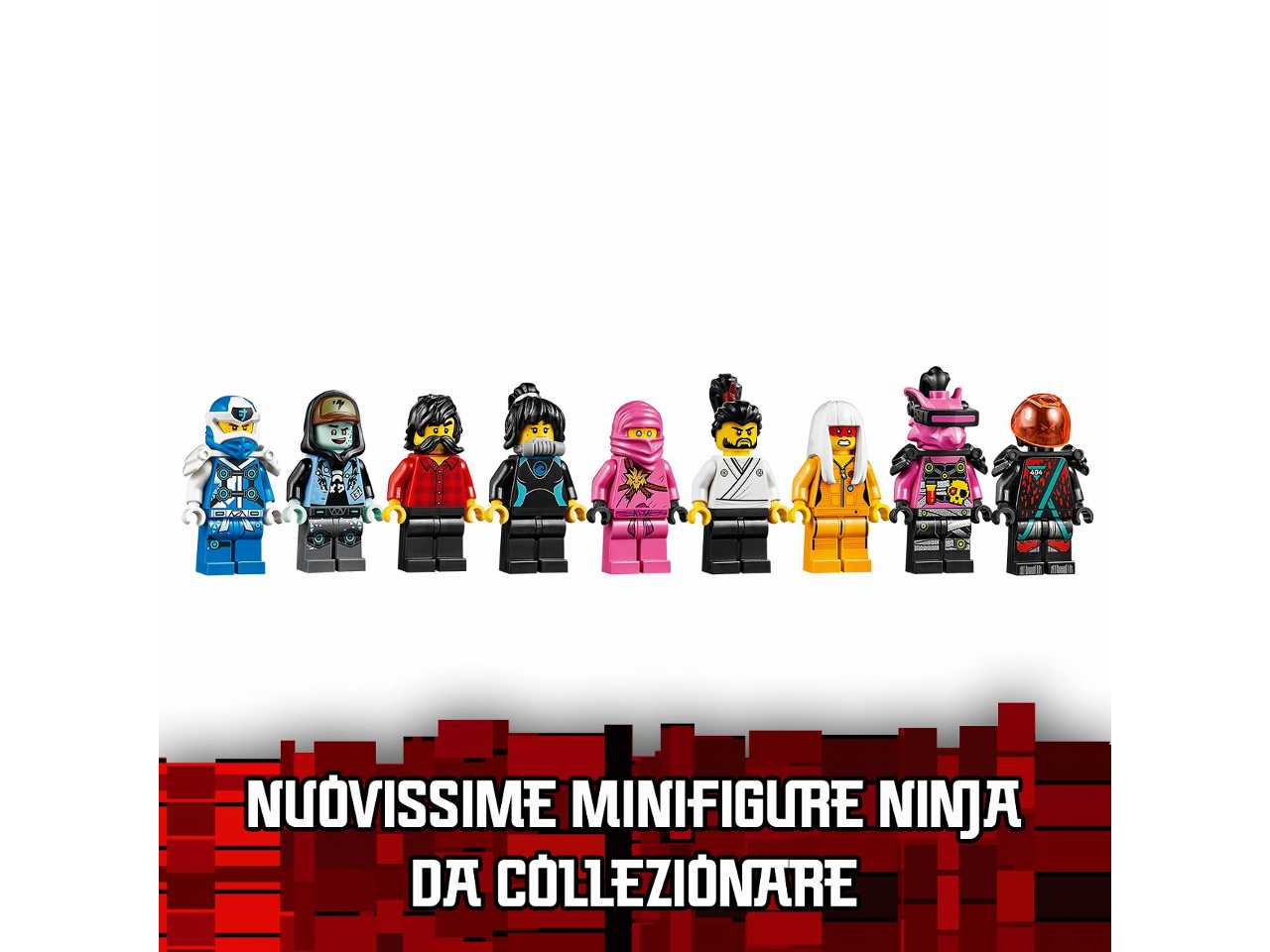 lego ninjago il mercato dei ninja gamers.