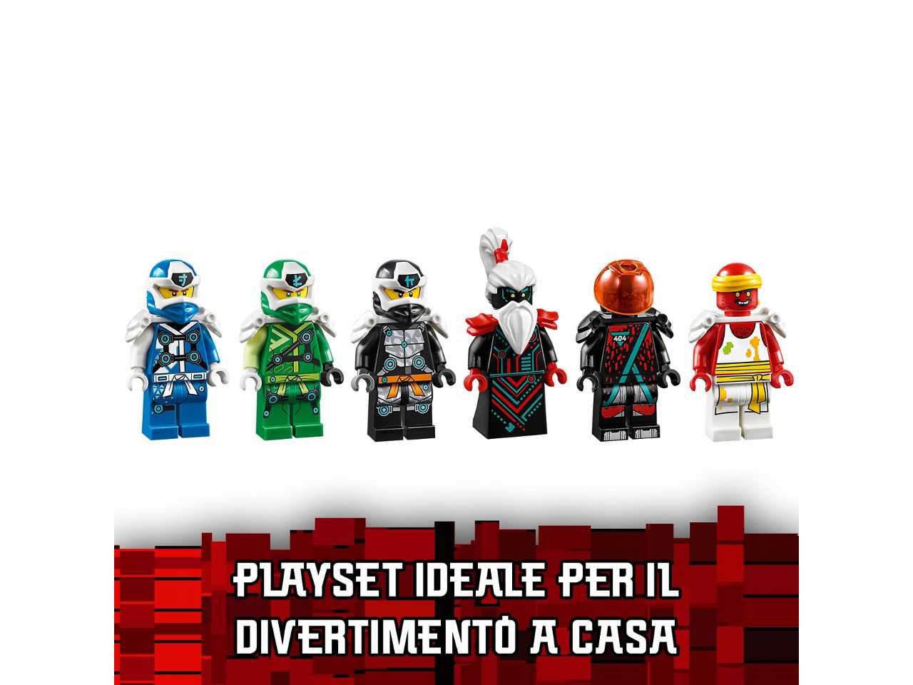 Lego ninjago il tempio della follia imperiale.