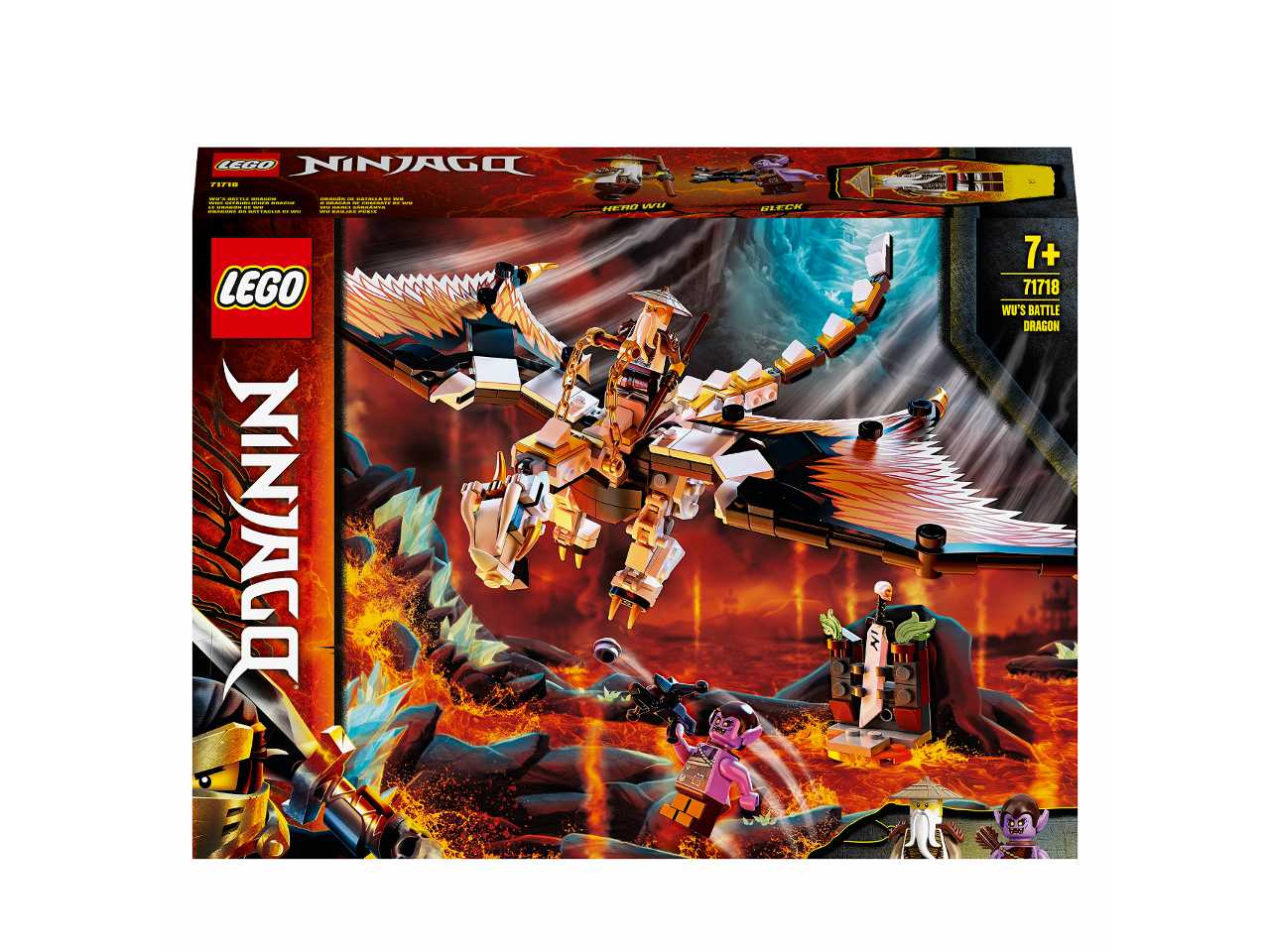 lego ninjago dragone da battaglia di wu.