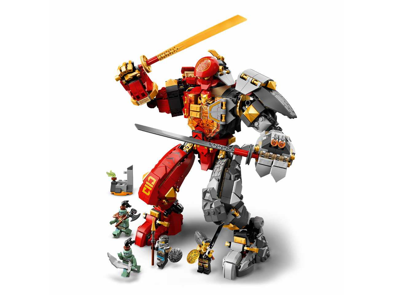 Lego ninjago mech pietra-fuoco.