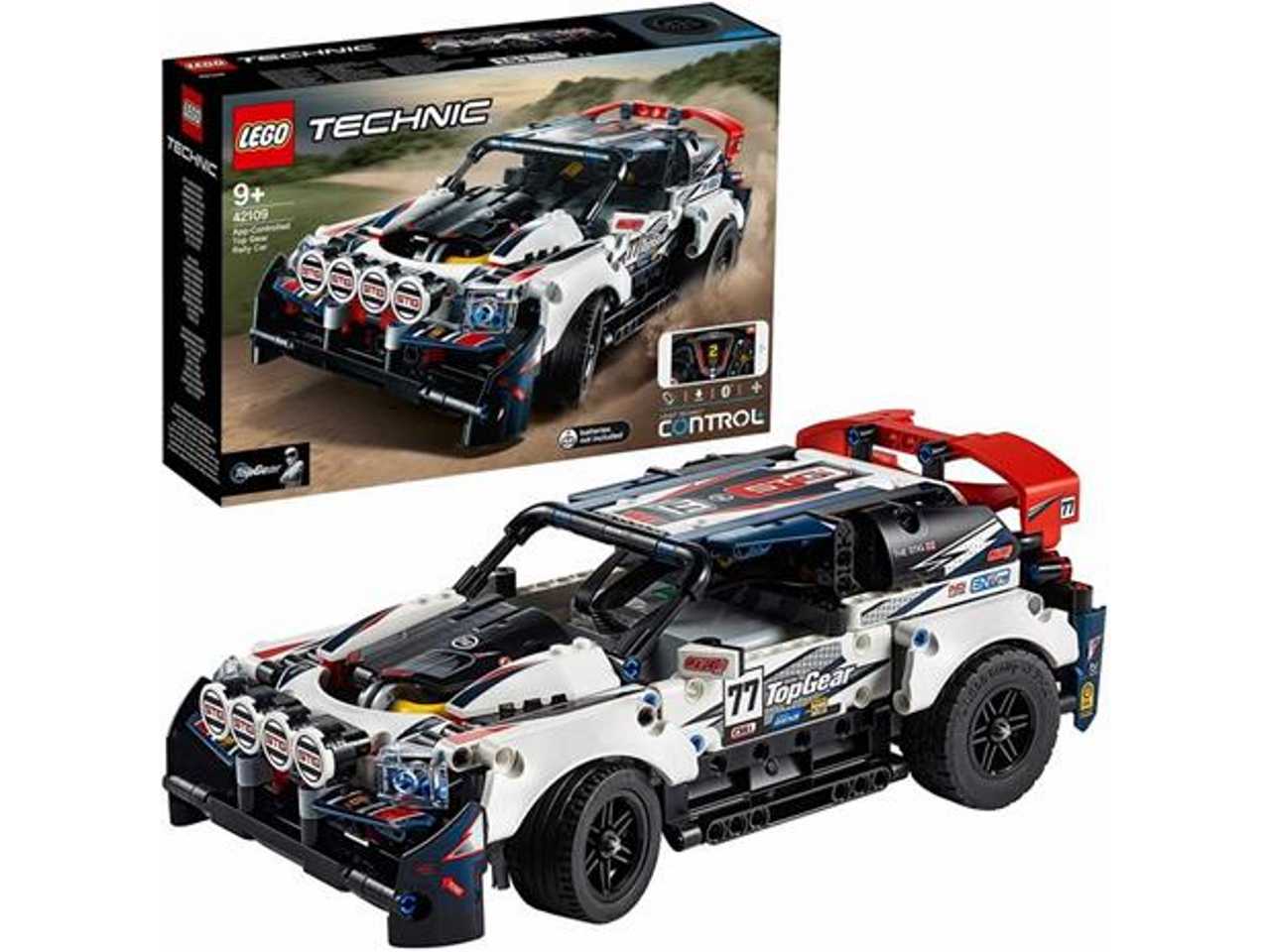 lego technic auto da rally top gear telecomandata.