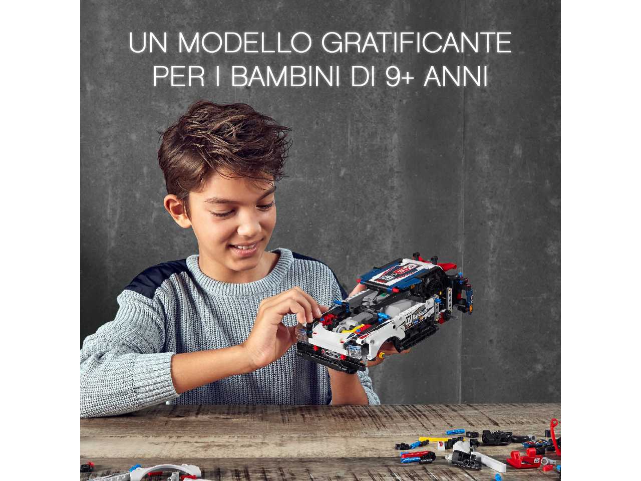lego technic auto da rally top gear telecomandata.