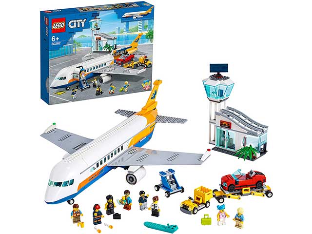 lego city aereoporto passeggeri 60262