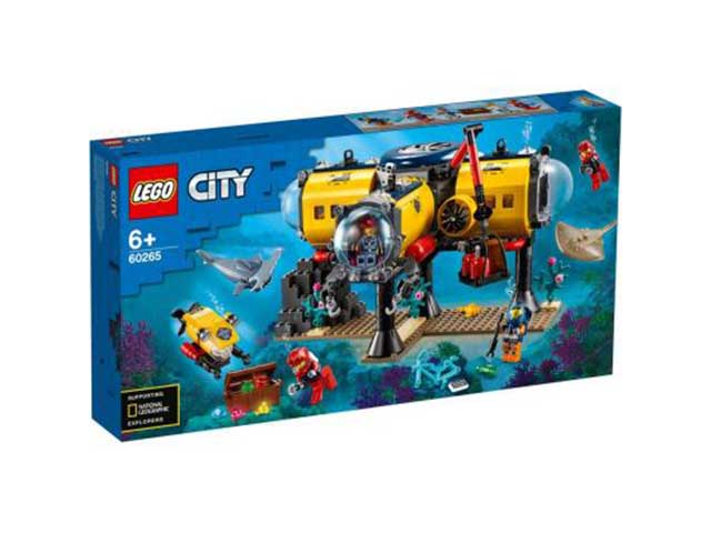 Lego city base per esplorazioni 60265