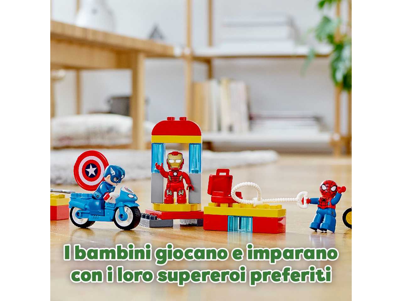 lego duplo il laboratorio dei supereroi.