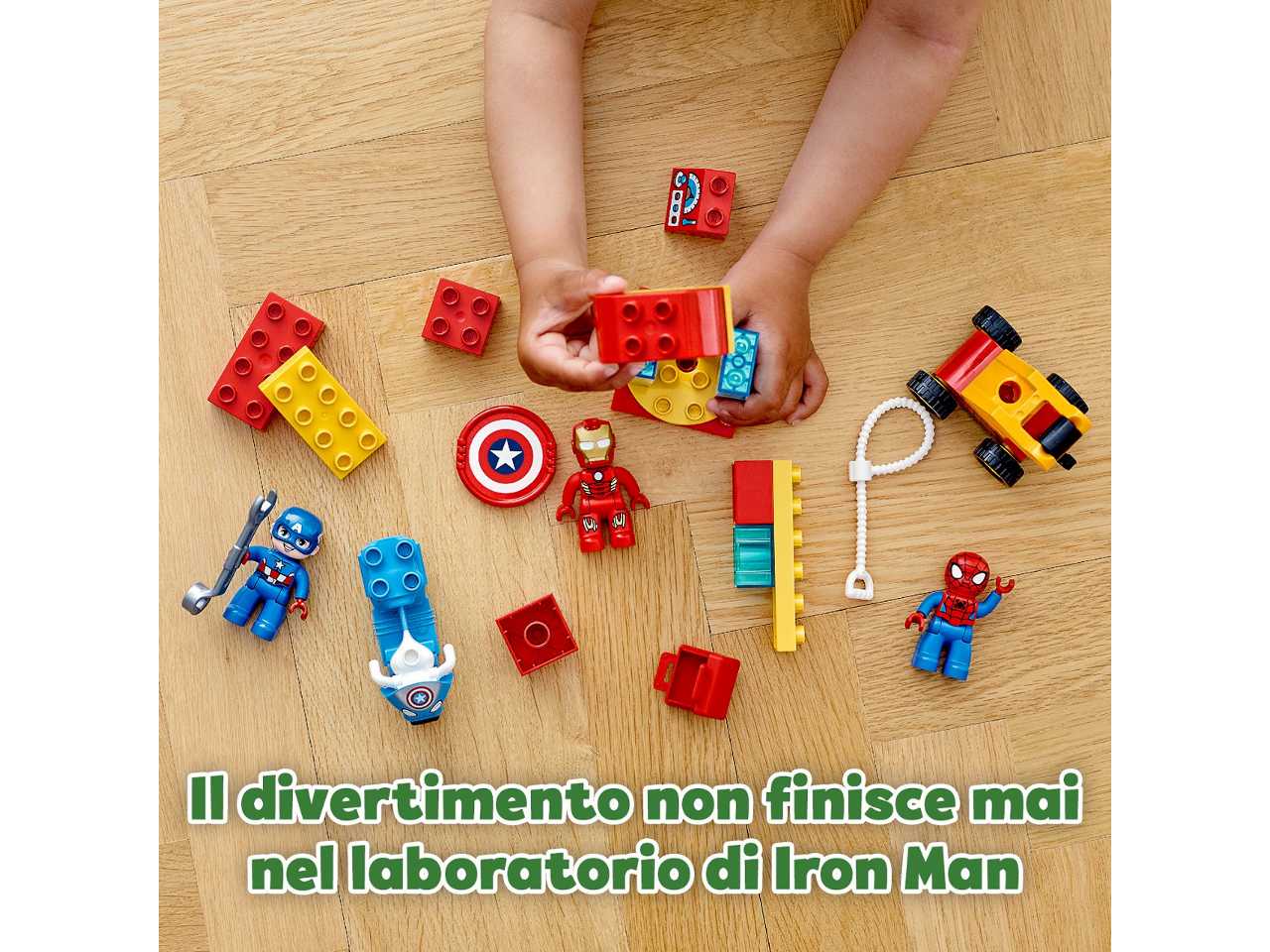 lego duplo il laboratorio dei supereroi.