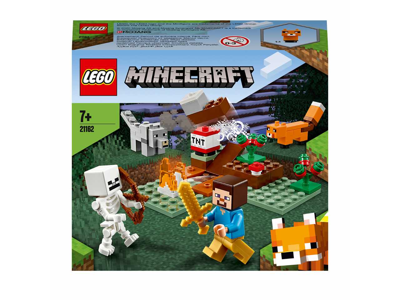 lego minecraft avventura nella taiga