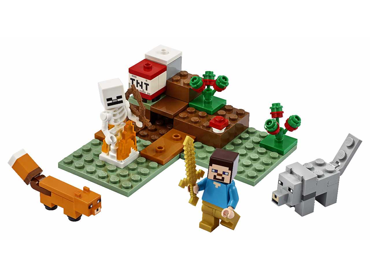 lego minecraft avventura nella taiga