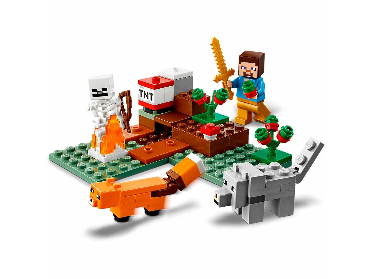 lego minecraft avventura nella taiga