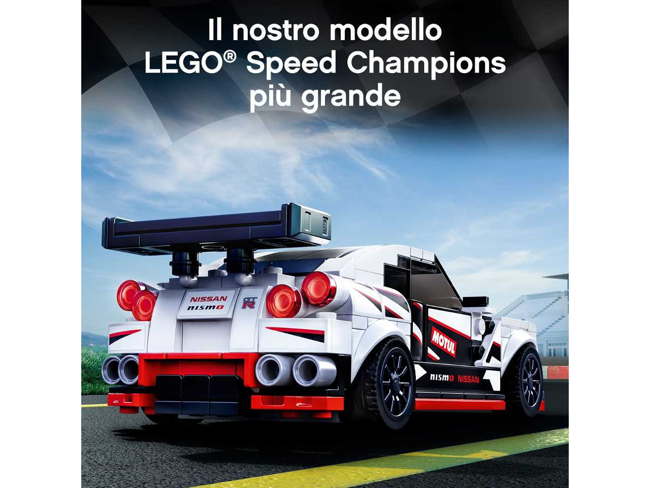 lego speed champions nissan gt-r nismo.