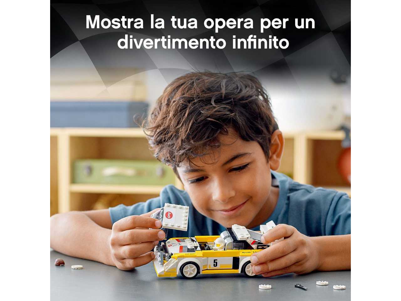 lego speed champions 1985 audi sport quattro s1.