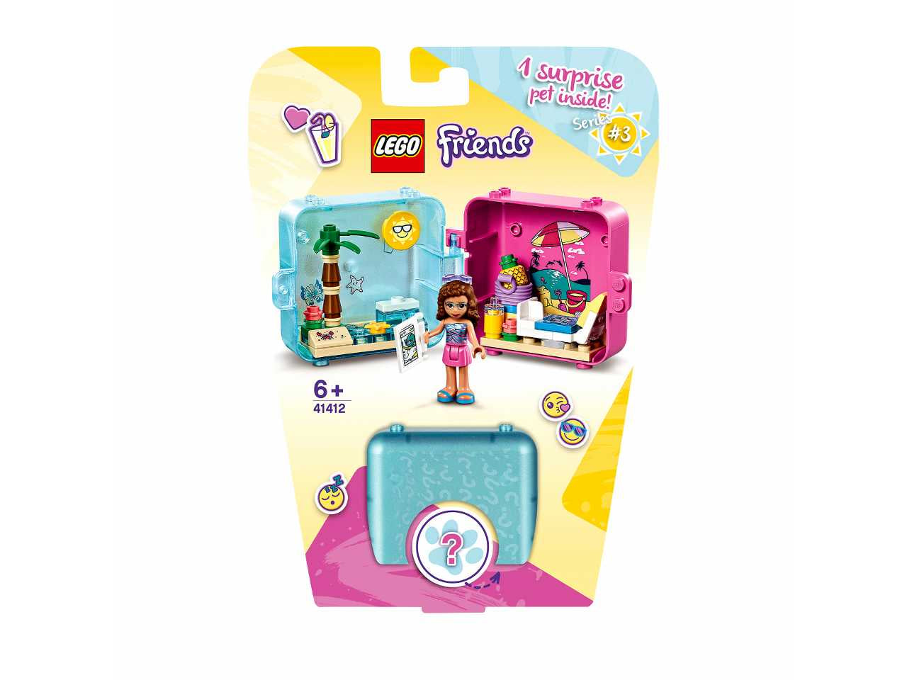 Lego friends il cubo delle vacanze di olivia - 41412.