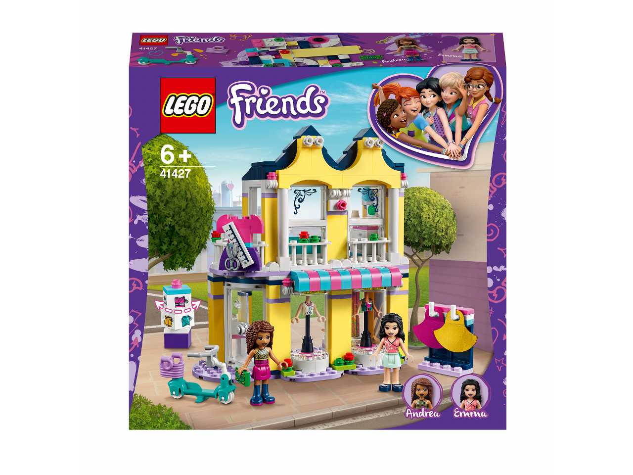 lego friends il negozio fashion di emma.