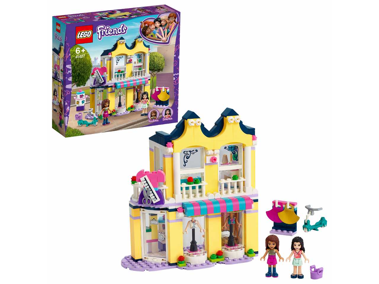 lego friends il negozio fashion di emma.