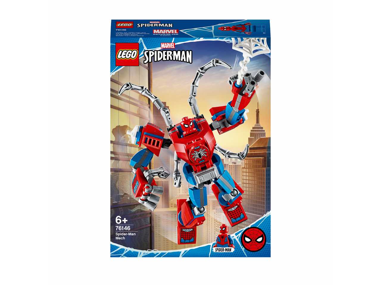 lego marvel super heroes mech spider-man.