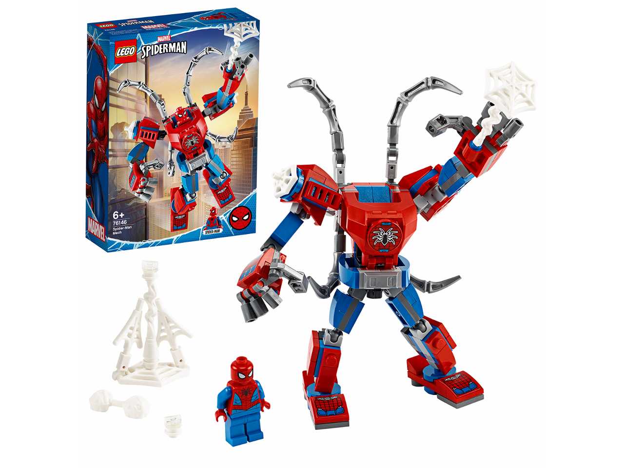 lego marvel super heroes mech spider-man.