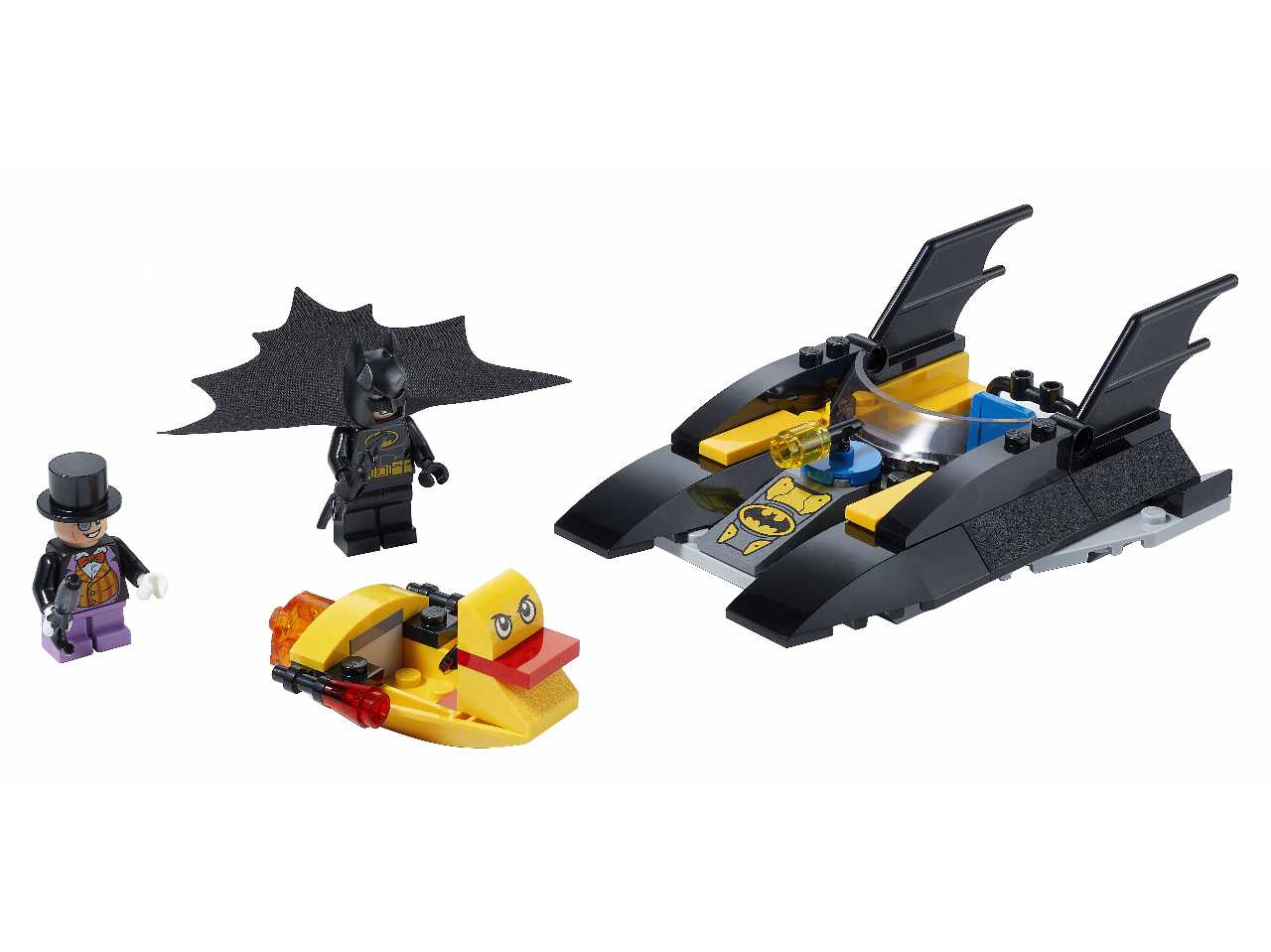lego dc comics super heroes all’inseguimento del pinguino con la bat-barca!.