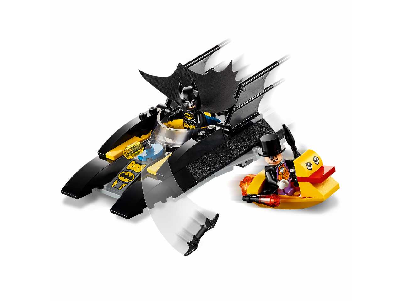 lego dc comics super heroes all’inseguimento del pinguino con la bat-barca!.
